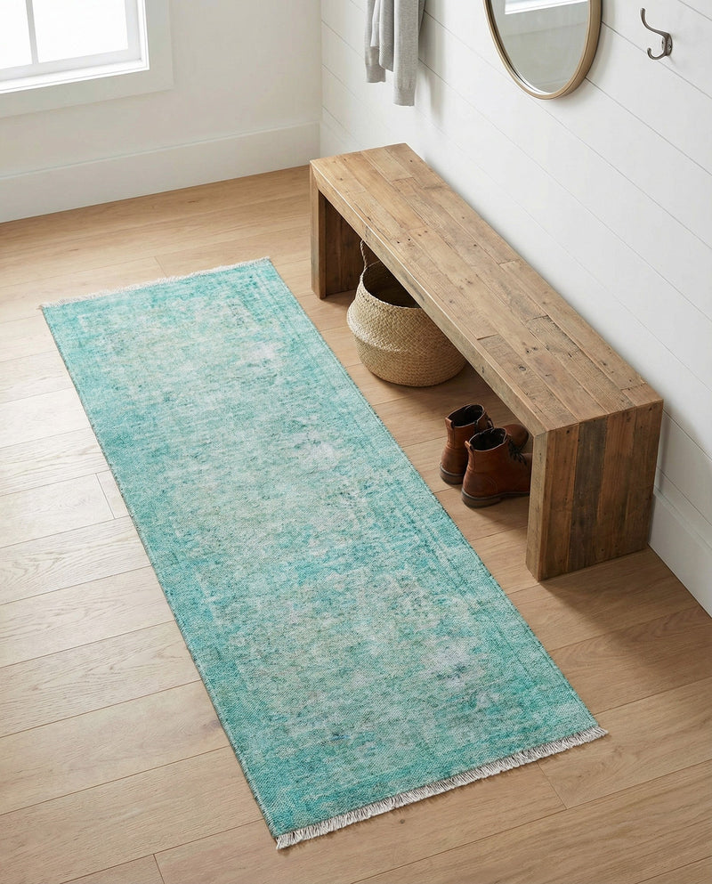 Bazaar Chic Collection Area Rug -  Taza Runner Turquoise  lifestyle 43