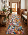 Meadow Breeze Collection Area Rug -  Daffodil Runner Multi  lifestyle 36