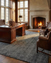 Berkshire Estate Collection Area Rug - Windsor (Blackberry) Rectangle Blackberry  lifestyle 12