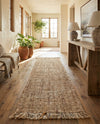 Savannah Jute Collection Area Rug - Tahoe Runner Natural  lifestyle 47
