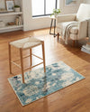 Sorrento Shores Collection Area Rug -  Vico Rectangle Light Blue  lifestyle 29