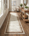 Coastal Haven Collection Area Rug -  Mariner Runner Ivory  lifestyle 33
