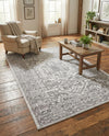 Charleston Elegance Collection Area Rug - Harborview Rectangle White  lifestyle 42