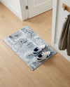 Aegean Elegance Washables Collection Area Rug -  Paros Rectangle Ivory Gray  lifestyle 8