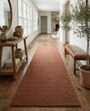 Berkshire Estate Collection Area Rug - Windsor (Cocoa Bean Brown) Runner Cocoa Bean Brown  lifestyle 34