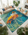 Seaside Haven Rugs Collection Area Rug -  Tidepool Square Multi  lifestyle 31