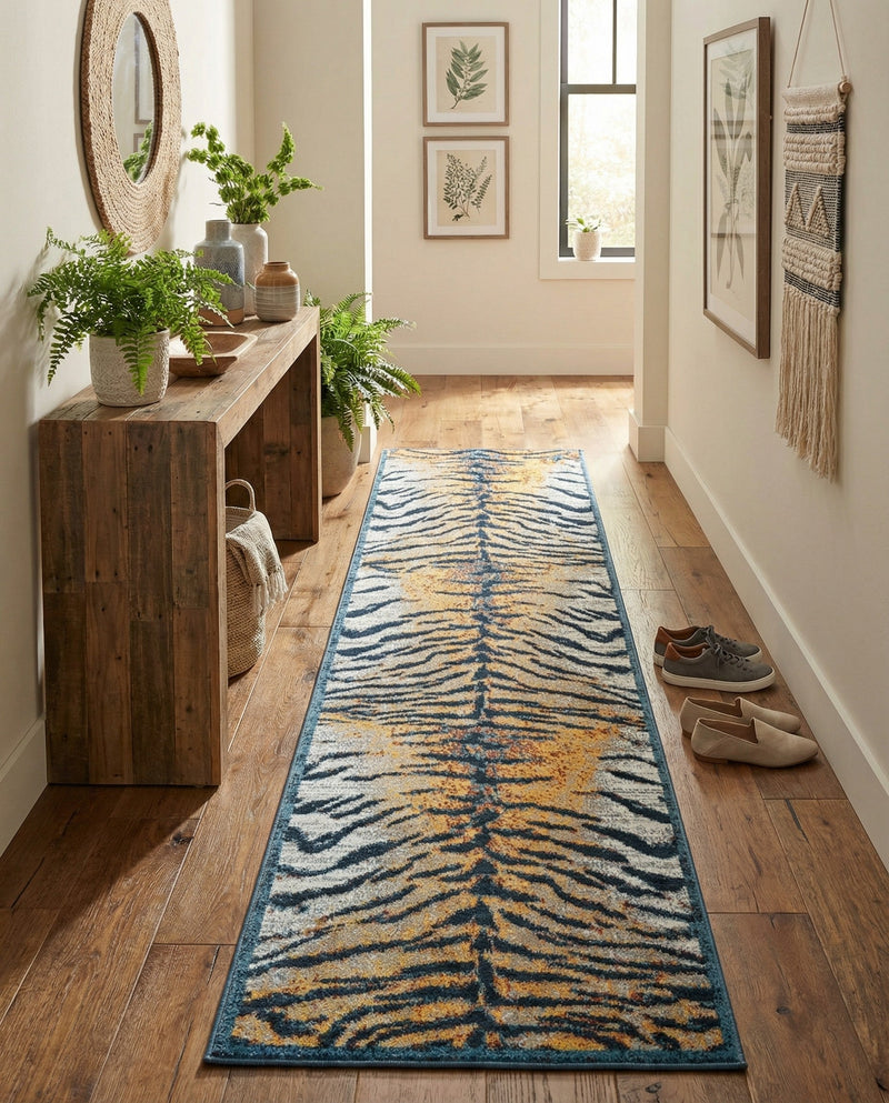 Aegean Elegance Washables Collection Area Rug -  Milos Runner Light Brown  lifestyle 69