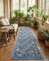 Horizon Collection Area Rug -  Aurora Runner Blue  lifestyle 51