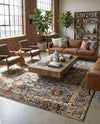 Neptune Elegance Collection Area Rug -  Galatea (Blue) Rectangle Blue  lifestyle 7