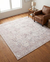 Heritage Elegance Collection Area Rug -  Charlottenburg Square Gray  lifestyle 78