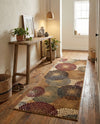 Bistro Lounge Collection Area Rug -  Cappuccino Runner Beige  lifestyle 58