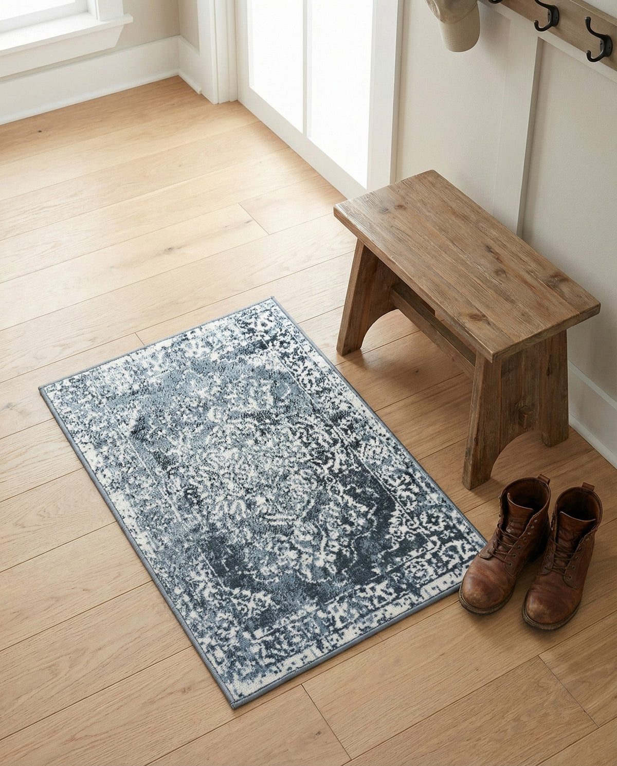 Cambridge Classics Collection Area Rug -  Magdalene (Blue) Rectangle Blue  lifestyle 20