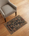 Neptune Elegance Collection Area Rug -  Galatea (Black) Rectangle Black  lifestyle 20