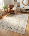 Parisian Elegance Collection Area Rug - Versailles (Ivory) Rectangle Ivory  lifestyle 6