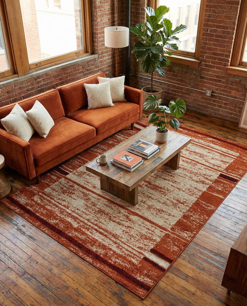 Autumn Meadow Collection Area Rug -  Nutmegwood Rectangle Beige  lifestyle 33
