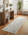 Adriana Terrace Collection Area Rug - Capri (Ivory) Runner Ivory  lifestyle 79