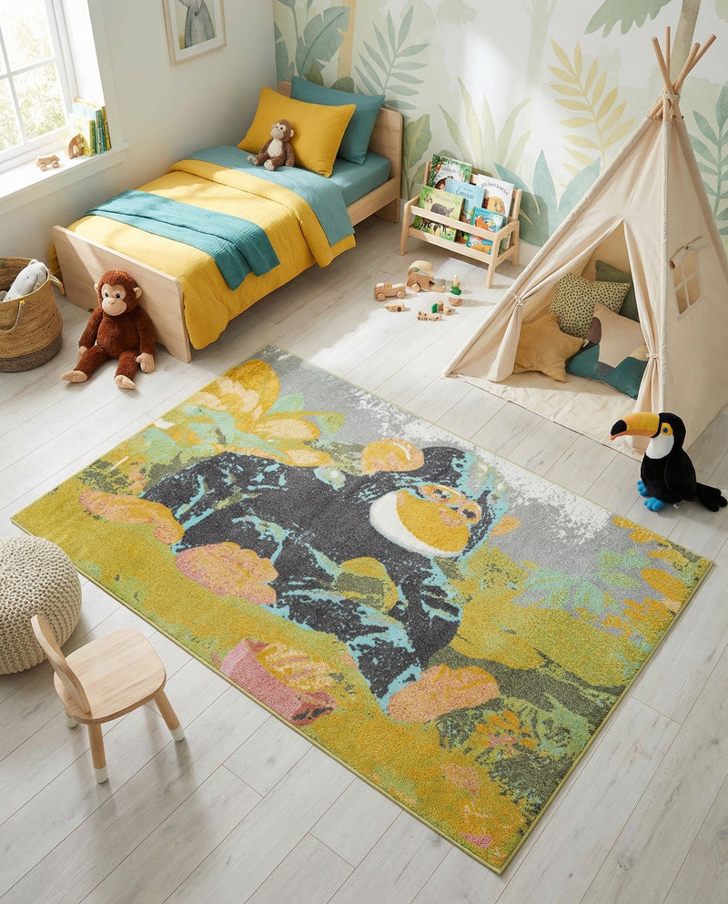Wonder Tykes Collection Area Rug -  Dynamo Rectangle Multi  lifestyle 10