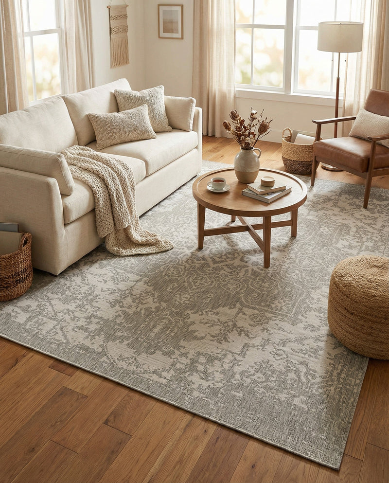 Urban Oasis Rugs Collection Area Rug -  Penthouse (Gray) Rectangle Gray  lifestyle 25