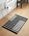 Copenhagen Edge Collection Area Rug -  Vesterbro Rectangle Black  lifestyle 50