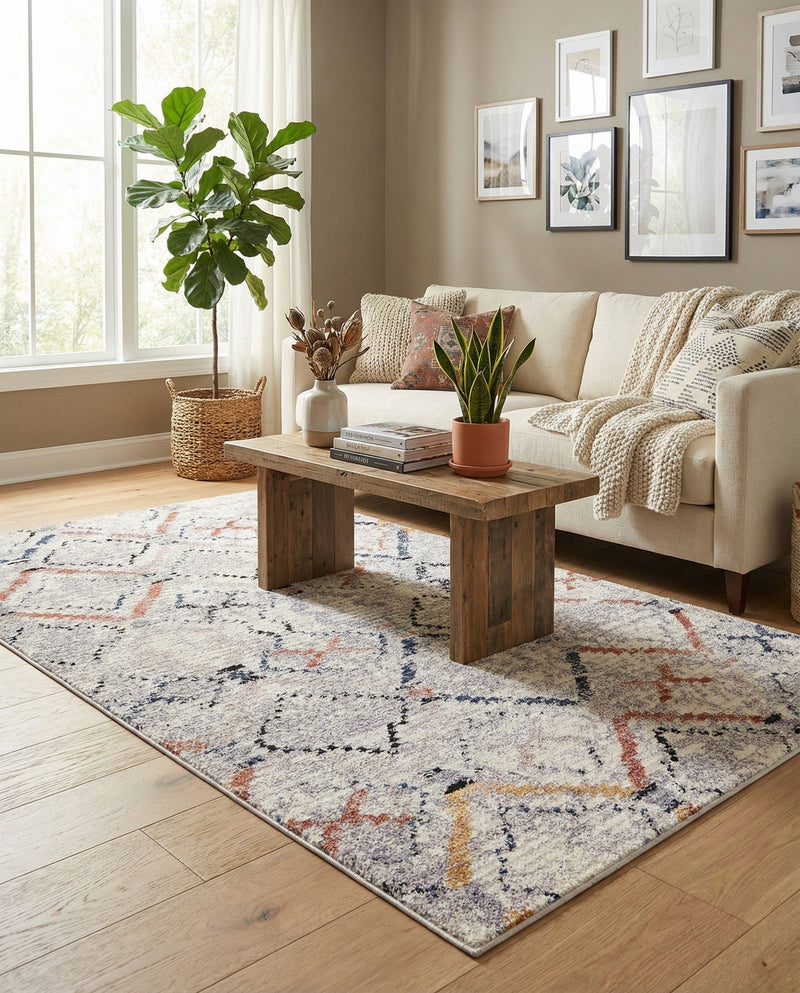 Santa Fe Trails Collection Area Rug - Canyon Rectangle Multi  lifestyle 15