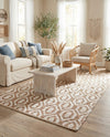 Osian Looms Collection Area Rug - Colaba Rectangle White  lifestyle 25