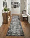 Georgetown Rugs Collection Area Rug - Dupont (Dark Gray) Runner Dark Gray  lifestyle 79