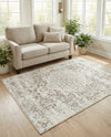 Georgetown Rugs Collection Area Rug - Dupont (White) Rectangle White  lifestyle 3