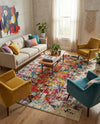 Marrakesh Elegance Collection Area Rug -  Azilal Rectangle Multi  lifestyle 15