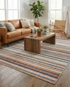 Marrakech Mosaic Collection Area Rug - Casablanca Rectangle Ivory  lifestyle 13
