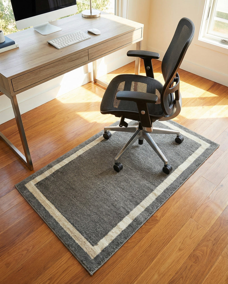Studio Haven Collection Area Rug -  Alcove (Gray) Rectangle Gray  lifestyle 5