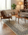 Persian Elegance Collection Area Rug -  Ardabil Rectangle Ivory  lifestyle 30