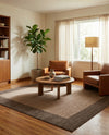 Studio Haven Collection Area Rug -  Conservatory (Light Brown) Square Light Brown  lifestyle 72