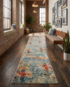 Caribbean Breeze Collection Area Rug -  Isla Runner Cream  lifestyle 56