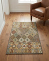 Coastal Terrace Collection Area Rug -  Pelican Rectangle Multi  lifestyle 12