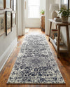 Georgetown Rugs Collection Area Rug - Dupont (Blue) Runner Blue  lifestyle 69