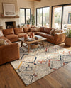 Santa Fe Trails Collection Area Rug - Canyon Rectangle Multi  lifestyle 10