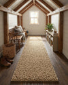 Cozy Comfort Shag Collection Area Rug - Haven (Khaki) Runner Khaki  lifestyle 74