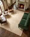 Berkshire Estate Collection Area Rug - Windsor (Oat Beige) Rectangle Oat Beige  lifestyle 13