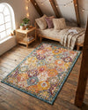 Brighton Terrace Collection Area Rug -  Rottingdean (Multi) Rectangle Multi  lifestyle 13