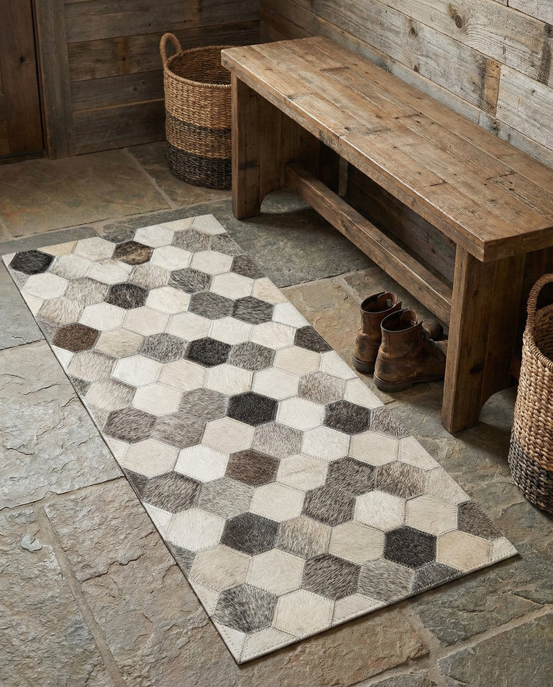 Savannah Hideaway Collection Area Rug - Savannah Runner Ivory Gray  lifestyle 43