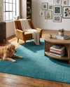 Soho Elegance Collection Area Rug - Chelsea (Turquoise) Rectangle Turquoise  lifestyle 15