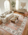 Adriana Terrace Collection Area Rug -  Positano (Rose) Rectangle Rose  lifestyle 14