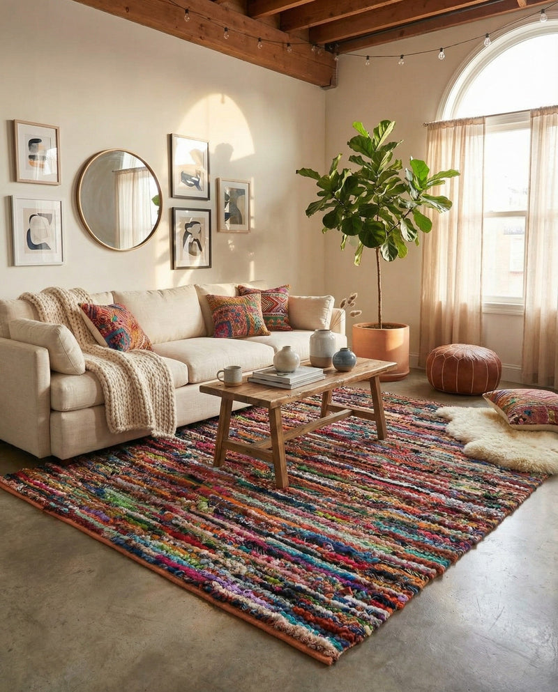 Woven Udaipur Collection Area Rug - Jaipur Rectangle Multi  lifestyle 11