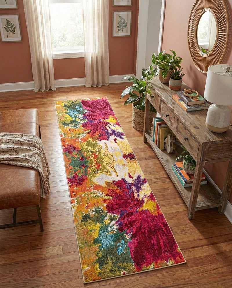 Marrakesh Elegance Collection Area Rug -  Palais Runner Multi  lifestyle 39