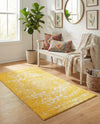 Georgetown Rugs Collection Area Rug - Dupont (Yellow) Rectangle Yellow  lifestyle 22