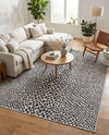 Urban Oasis Rugs Collection Area Rug -  Terrace (Black) Rectangle Black  lifestyle 17