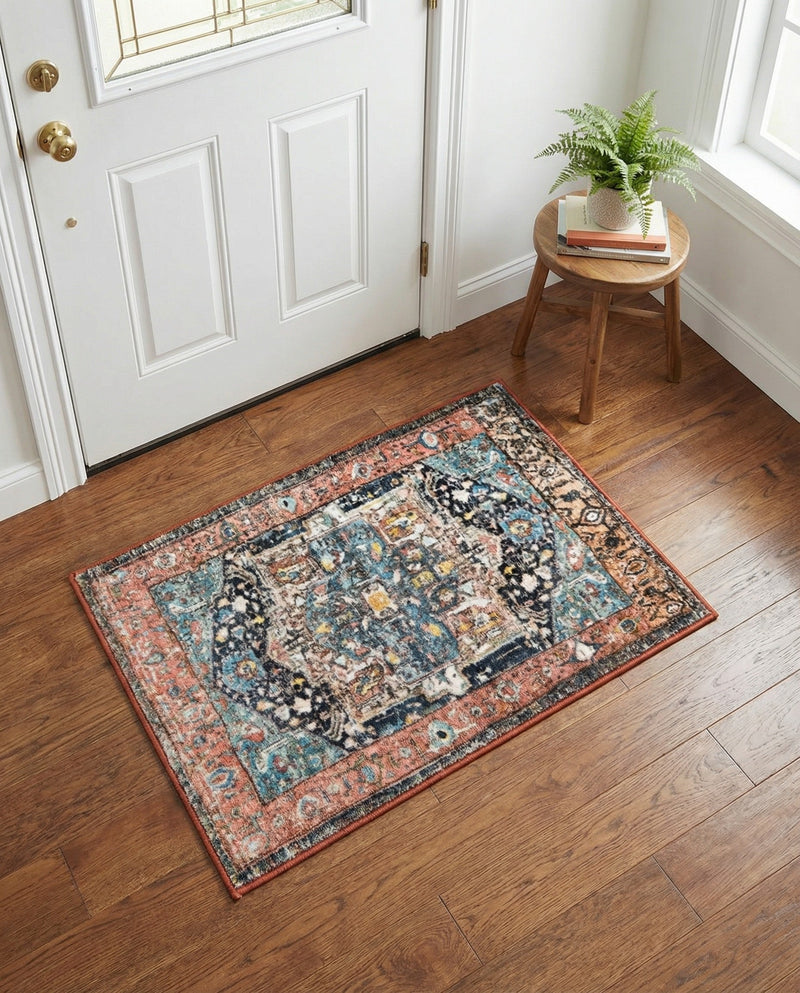Casablanca Tapestry Collection Area Rug - Fes Rectangle Multi  lifestyle 12