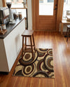 Bistro Lounge Collection Area Rug -  Macchiato Rectangle Beige  lifestyle 4