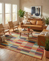 Coastal Terrace Collection Area Rug -  Harbor Square Multi  lifestyle 78