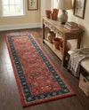 Casablanca Tapestry Collection Area Rug -  Marrakech (Classic Red) Runner Classic Red  lifestyle 46